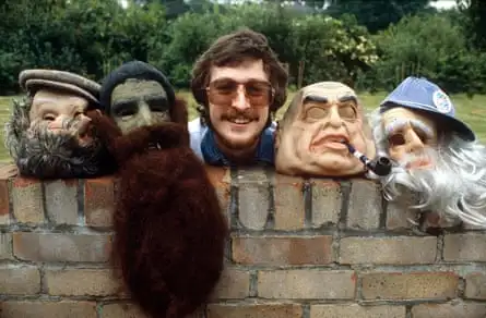 Steve Wright and friends in 1980.