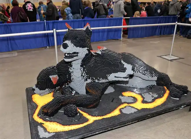 Life-sized models made from Legos are a hit at Brick Fest Live featuring life-sized models made from Legos, hands-on activities, and a meet-and-greet with Manny from the 