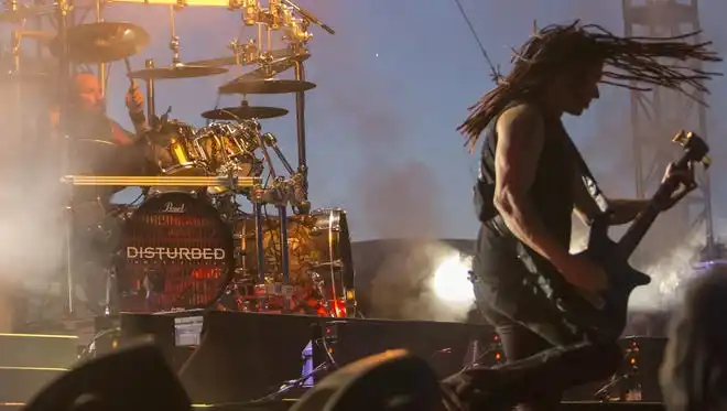 Disturbed performed last year at Rock USA at Ford Festival Park in Oshkosh. This year’s Rock USA starts July 13.