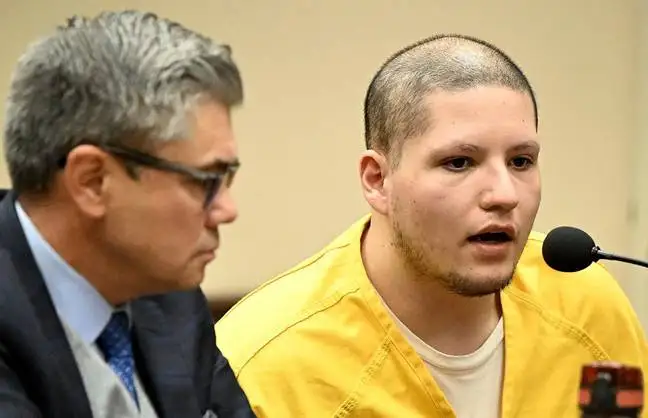 The 23-year-old was found guilty of two counts of first-degree murder. Credit: Photo by Will Lester/MediaNews Group/Inland Valley Daily Bulletin via Getty Images