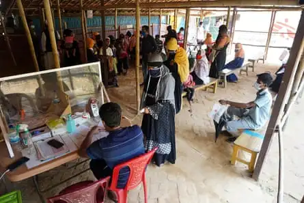 MSF’s Hospital on the Hill, Cox’s Bazar, Bangladesh.