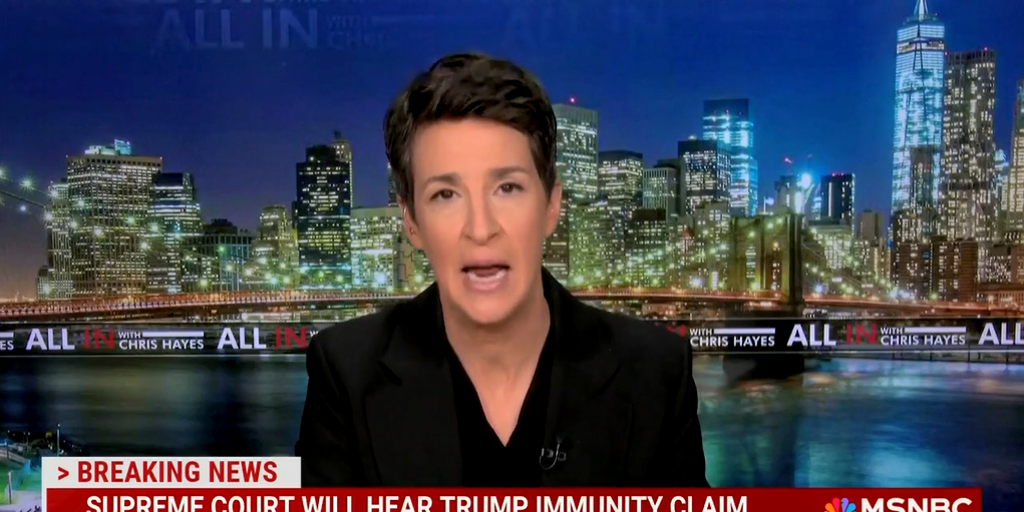 Beware: Rachel Maddow Raises Alarm About Trump’s Lifetime Presidency