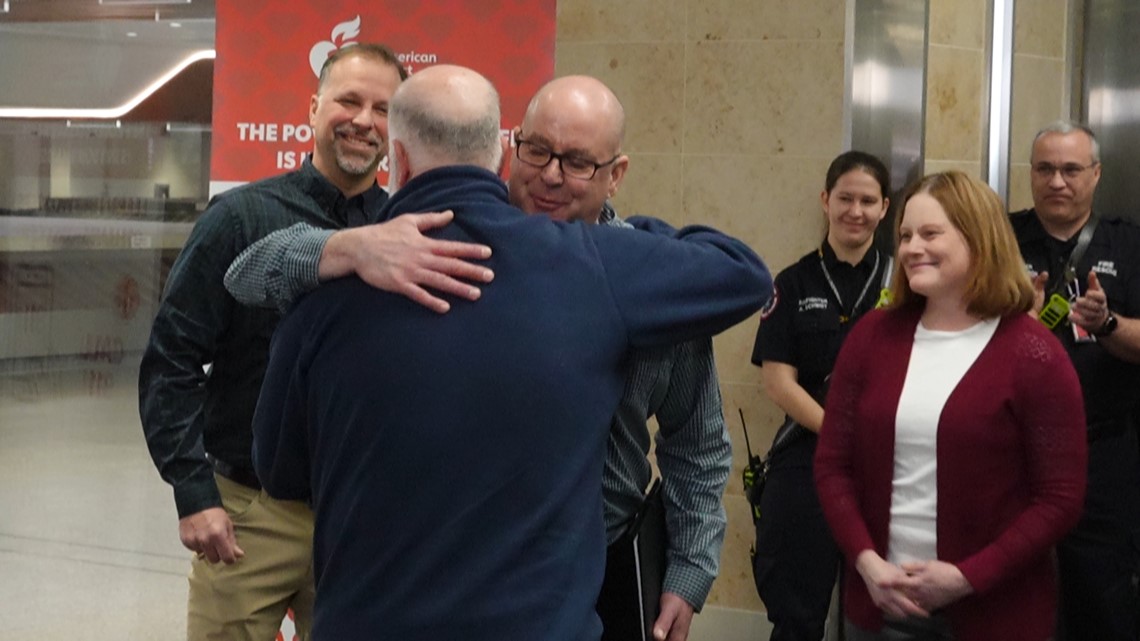 Reunion at MSP: Minnesota Resident Reconnects with Rescuers Who Saved Him from Cardiac Arrest