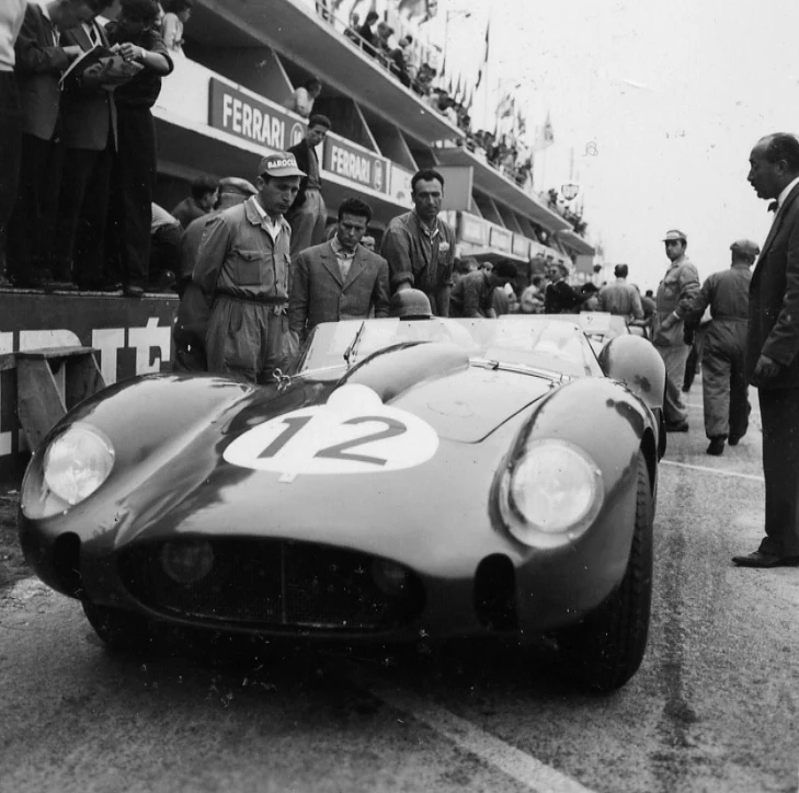 The 1958 24 Hours was marred by rain for a solid 15 hours! That didn't stop fans from coming to watch a battle of the titans between Ferrari, Aston Martin, Porsche and Jaguar.