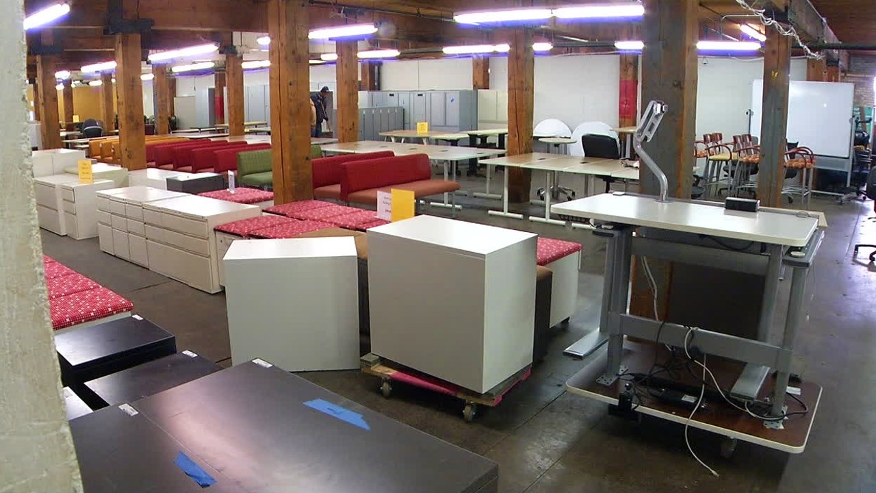 Revitalizing Abandoned Office Furniture: NE Minneapolis Warehouse’s Mission