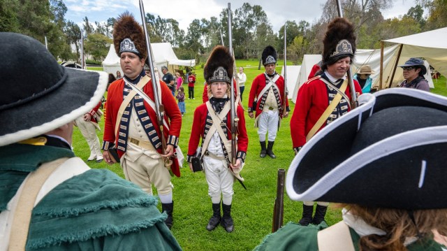Reliving the American Revolution: A Dynamic Reenactment Experience in Huntington Beach