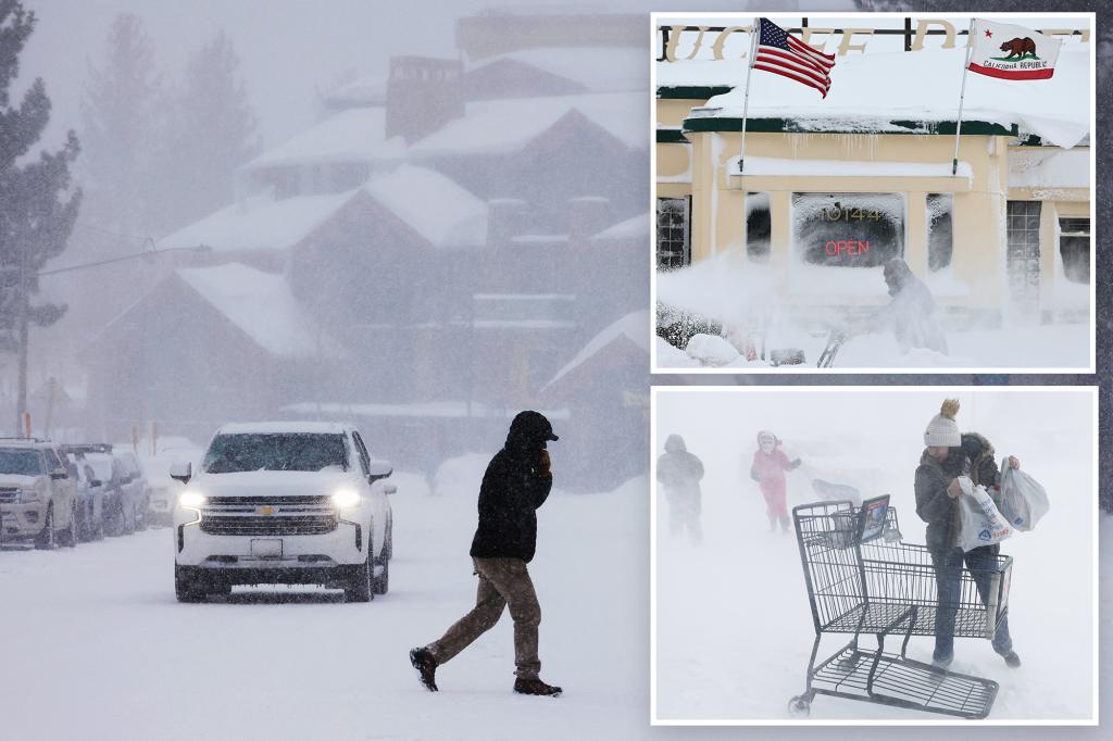Sierra Nevada Blizzard Warnings: Severe Snowfall and Wind Threaten Northern California