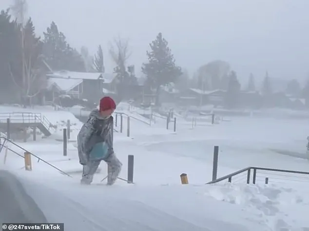 The National Weather Service has warned people in the affected regions not to travel because conditions are still ‘extremely dangerous’