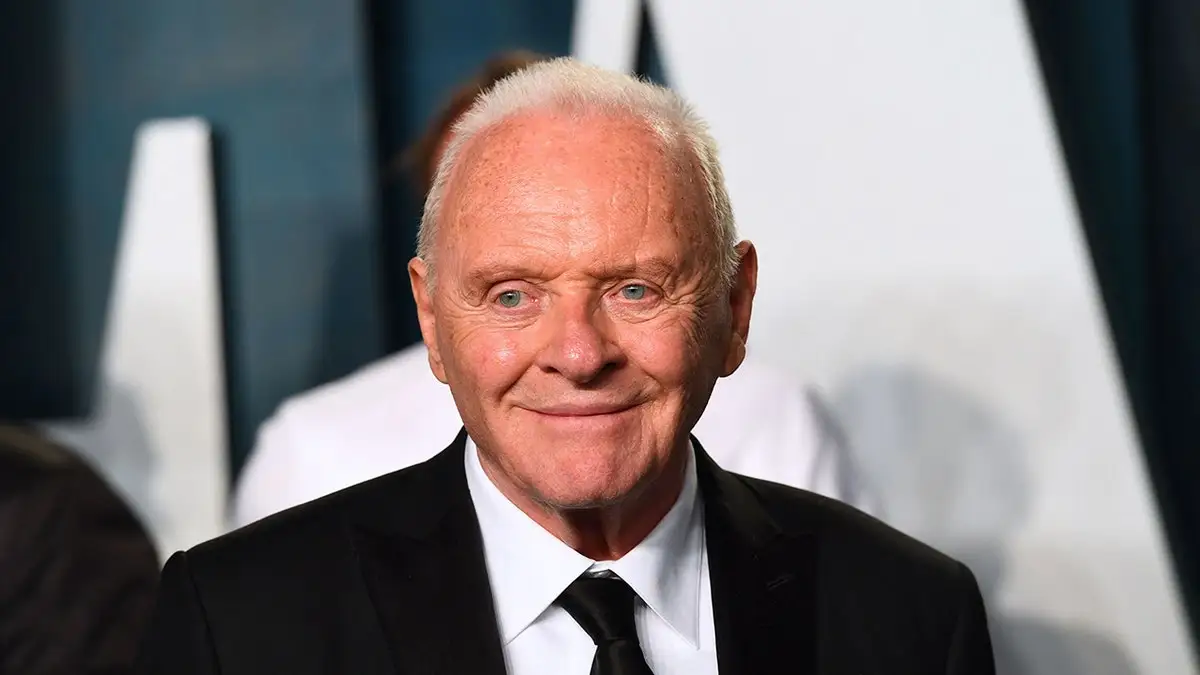 Close up of Anthony Hopkins