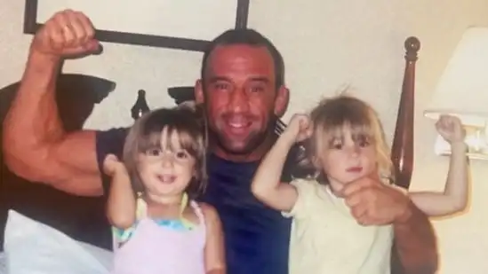 Mark Coleman is under intensive care as his condition remains critical. This picture has been shared by his daughter on Instagram.(Insta@mocoleman18)