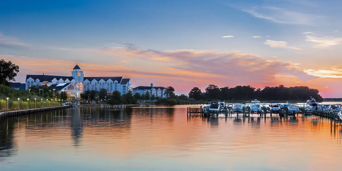 Hyatt Regency Chesapeake Bay Golf Resort, Spa and Marina in Cambridge, Maryland.