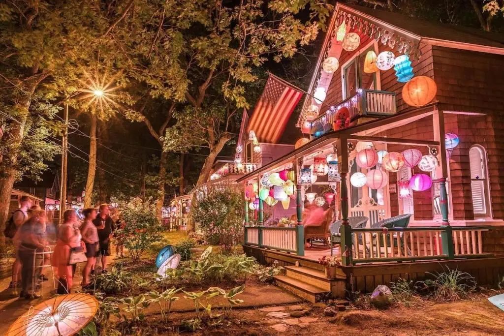 Martha’s Vineyard’s famed colorful Gingerbread Houses