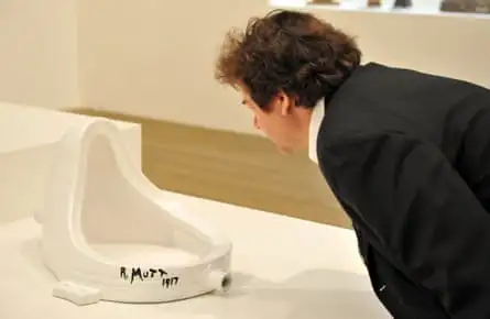 Real but a copy, a copy yet real … Duchamp’s Fountain.