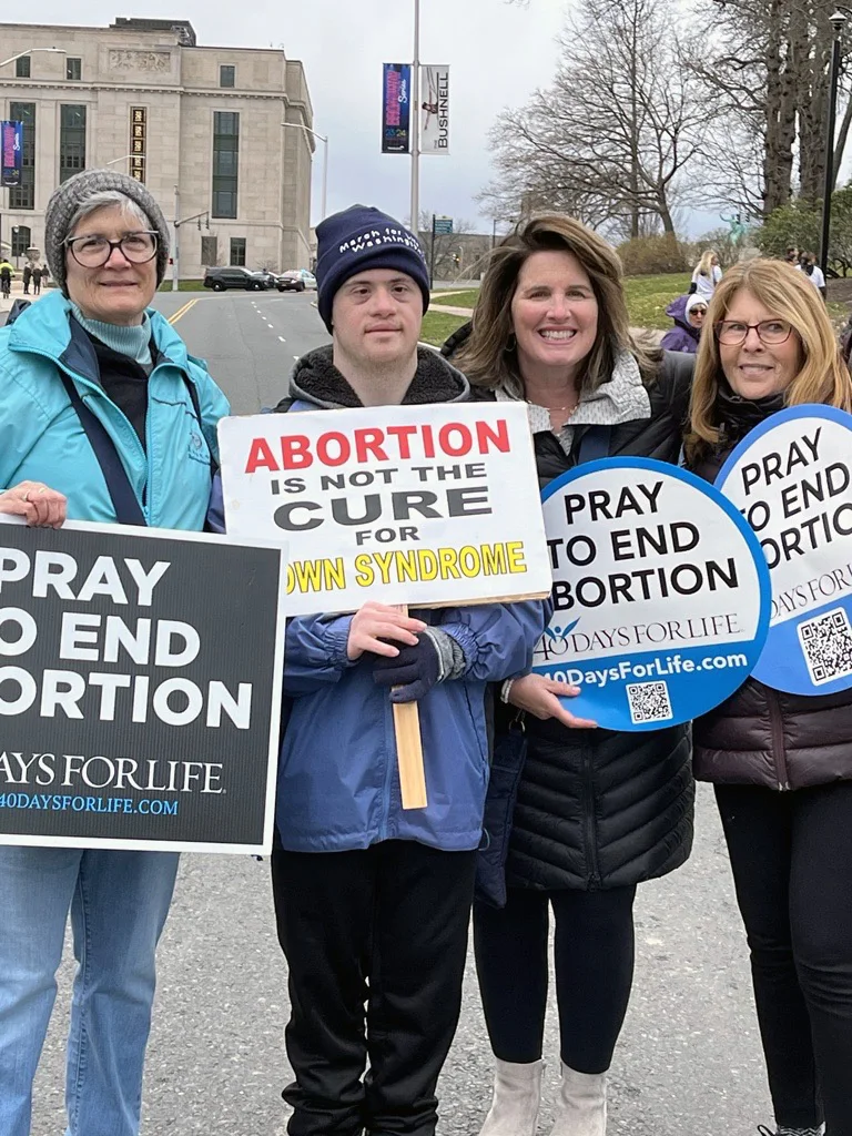 Newington and Trumbull attendees March for Life