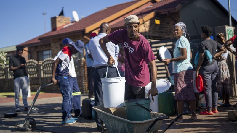 Daily Water Shortages Impacting South Africa’s Largest City