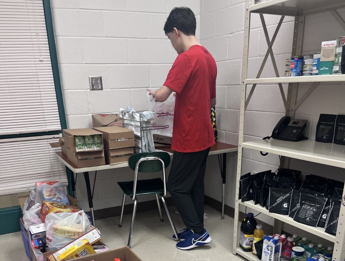 Supporting Special Students’ Real-Life Skills Through Atholton High School’s Food Pantry