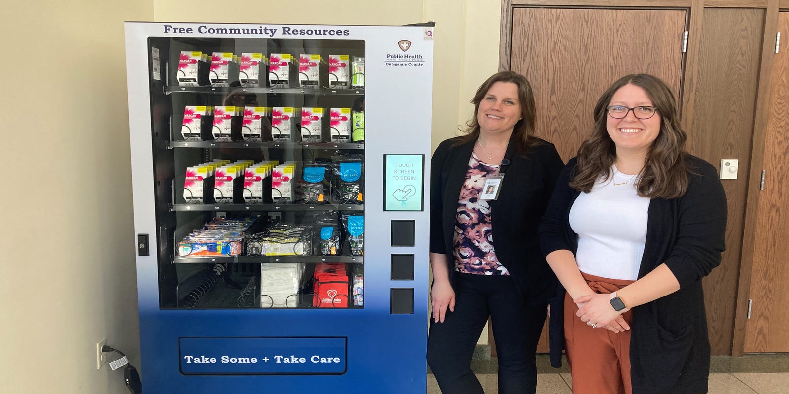 Innovative Public Health Vending Machines Deployed in Outagamie County