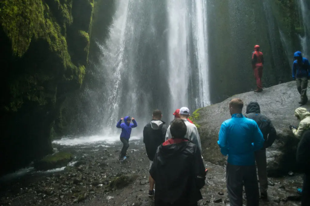 Gljúfrabúi hidden falls