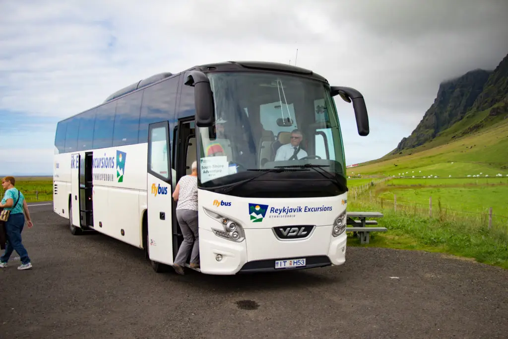 A Reykjavik Excursions coach