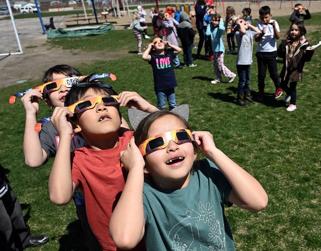 Embracing Education: Loveland Residents and Students Delight in 2024 Solar Eclipse Spectacle