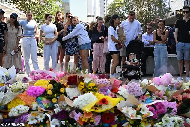 Crowds have been gathering to pay their respects to the victims of Saturday’s massacre