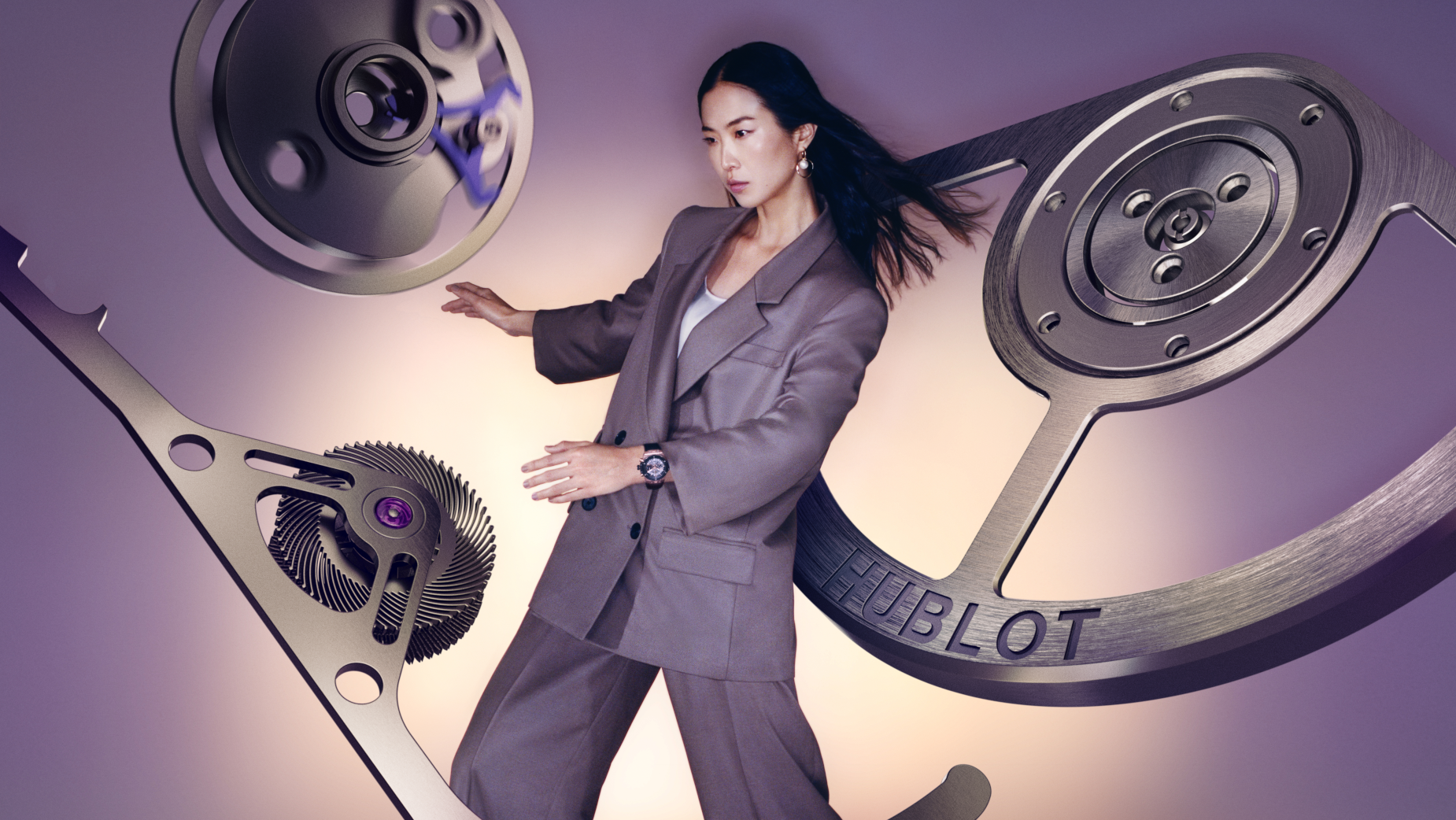 Revitalizing Hublot Timepiece Showcases Cutting-Edge Mechanisms