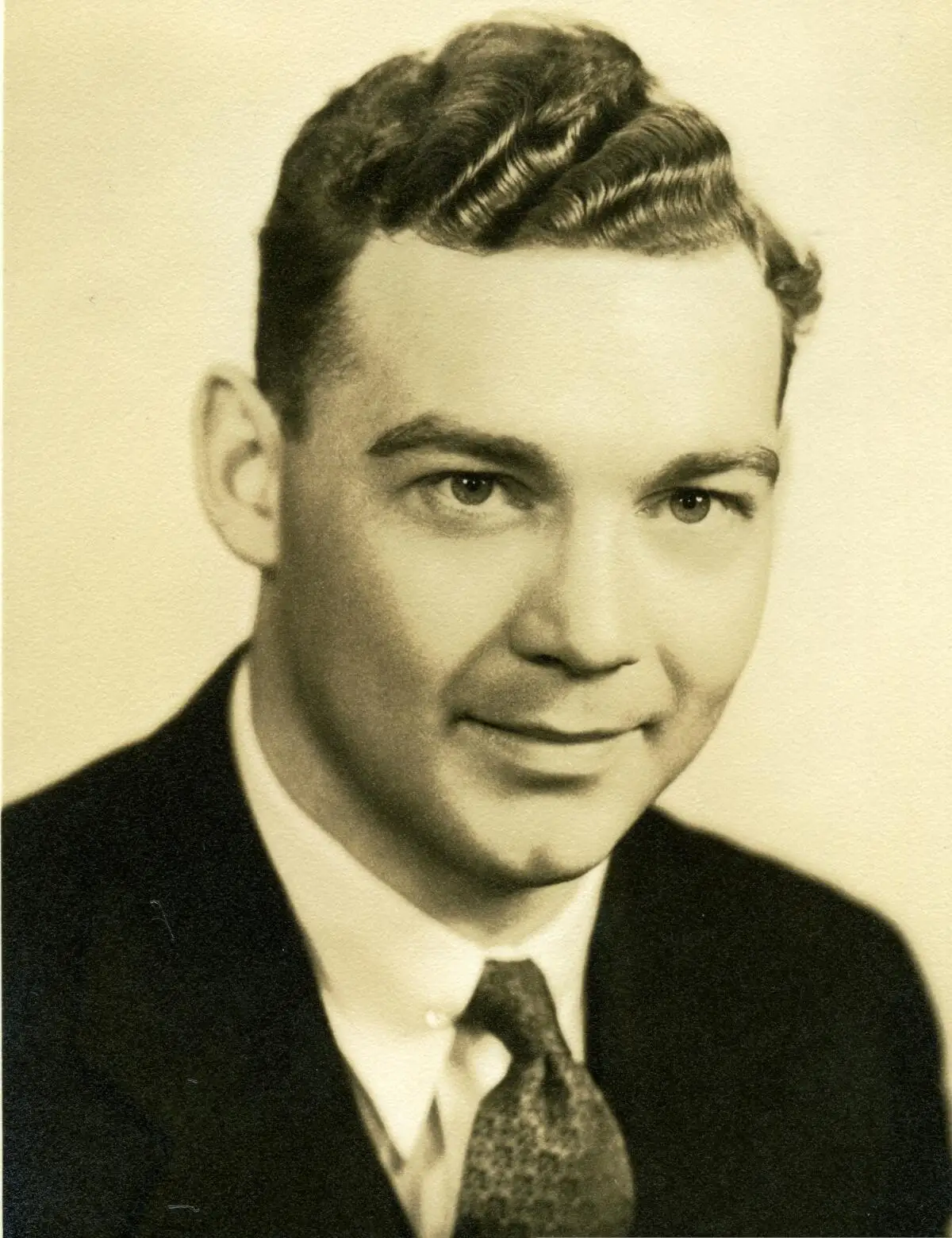 A photo of U.S. Army psychiatrist Douglas M. Kelley, who passed away in 1958.