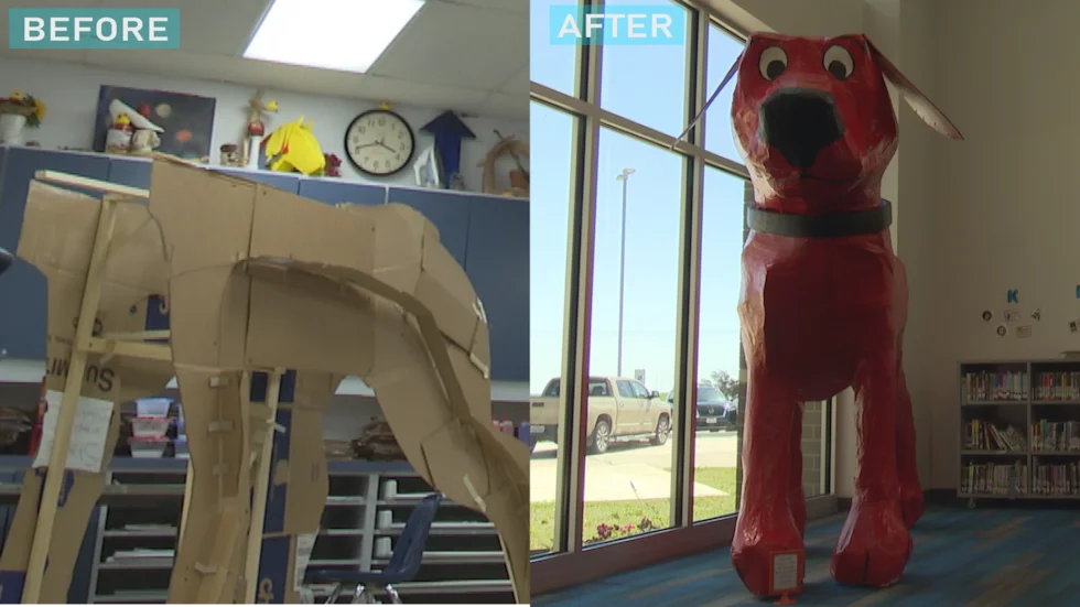 Students said they had to come up with ways to make Clifford as realistic as possible