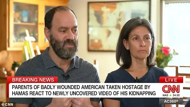Hersh's parents (pictured) have been fighting for their son's release since he was kidnapped two hundred days ago