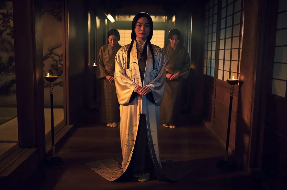 Actor Anna Sawai as Lady Mariko in