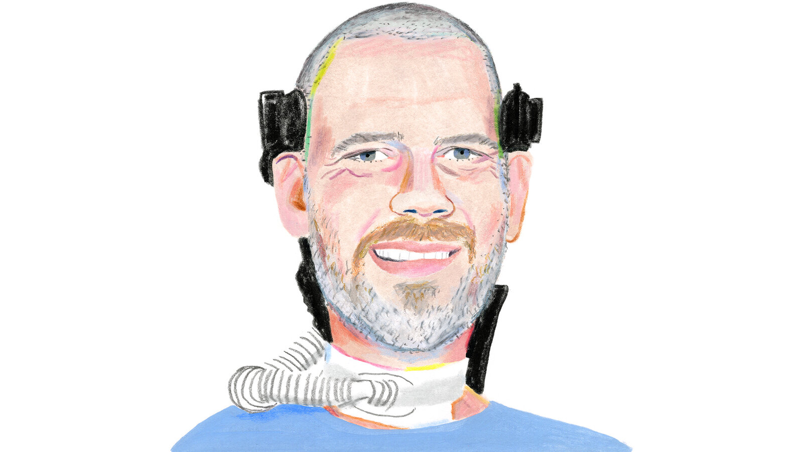 Letter by Letter, Steve Gleason Typed His Memoir With His Eyes