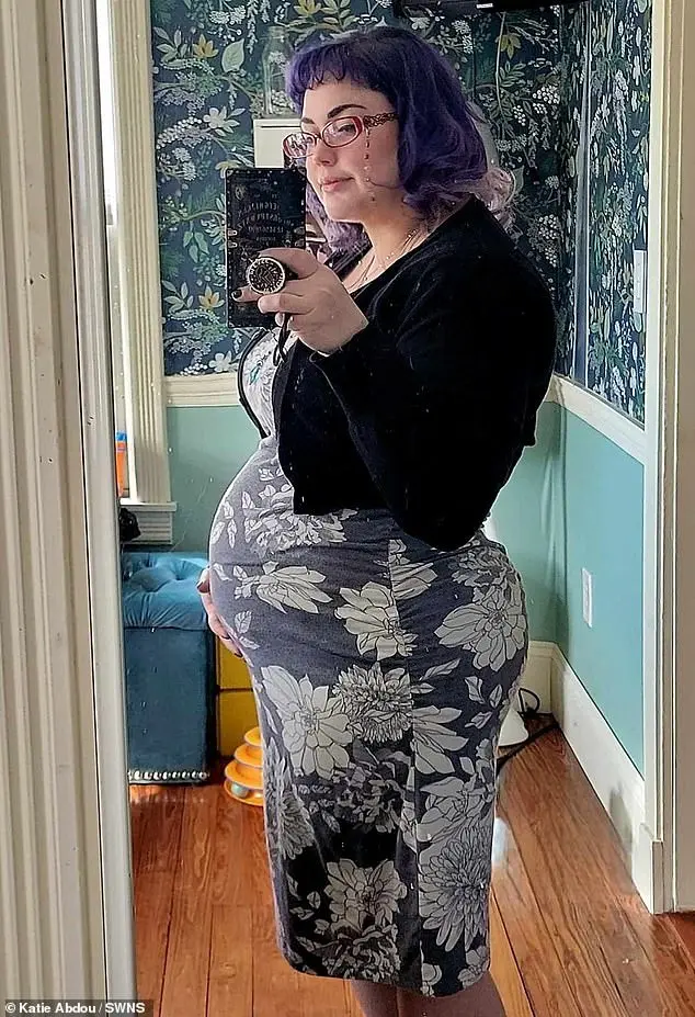 Katie Abdou, 37, had always imagined cradling her newborn baby in her arms and dreamt of the day she would set up a nursery and plan her baby shower
