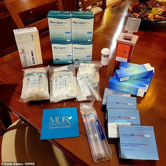 However, after every option failed and she devastatingly lost her baby while 17 weeks pregnant, Katie had to come to terms with the fact that her life had been 'ruined' by her numerous attempts to have a child (the meds she had to take)