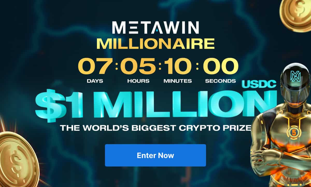 Revolutionary Blockchain Competition Platform, Metawin, Counts Down to Massive $1M Prize Draw