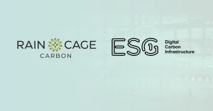 Rain Cage Carbon and GuildOne ESG1 Logos