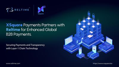 XSquare selects Reltime’s Layer-1 Blockchain for Borderless B2B Payments