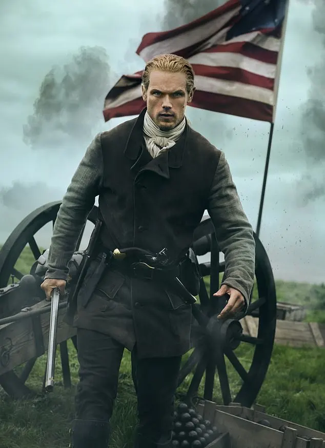 Heughan plays Jamie Fraser in the Starz time-travel drama series Outlander