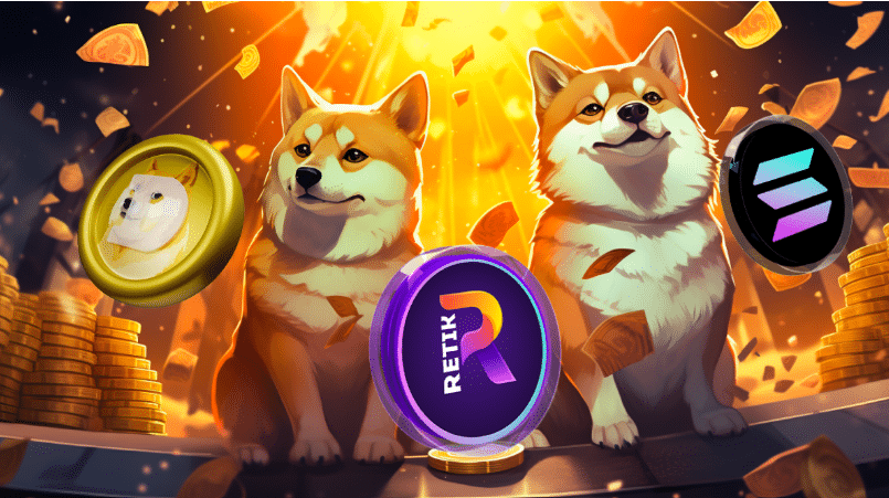 The Market is Expecting better things from Dogecoin (DOGE) but instead, it’s Solana (SOL) and Retik Finance (RETIK) doing all the Good Things