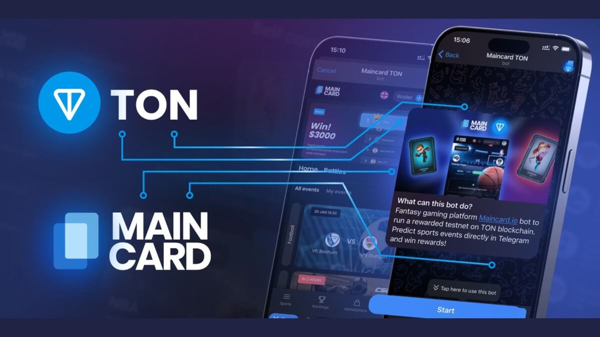 Maincard.io Launches Testnet on TON Blockchain: A Gateway to Web3 for Sports Fans