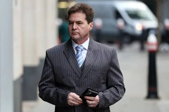 Australian computer scientist Craig Wright arrives at the High Court in London on February 5, 2024. Credit: DANIEL LEAL/AFP via Getty Images