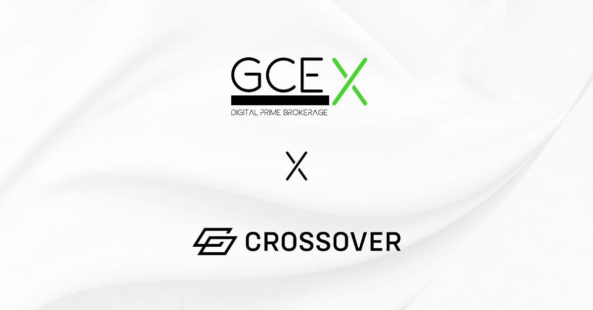 GCEX expands spot crypto liquidity via Crossover Markets’ CrossX ECN