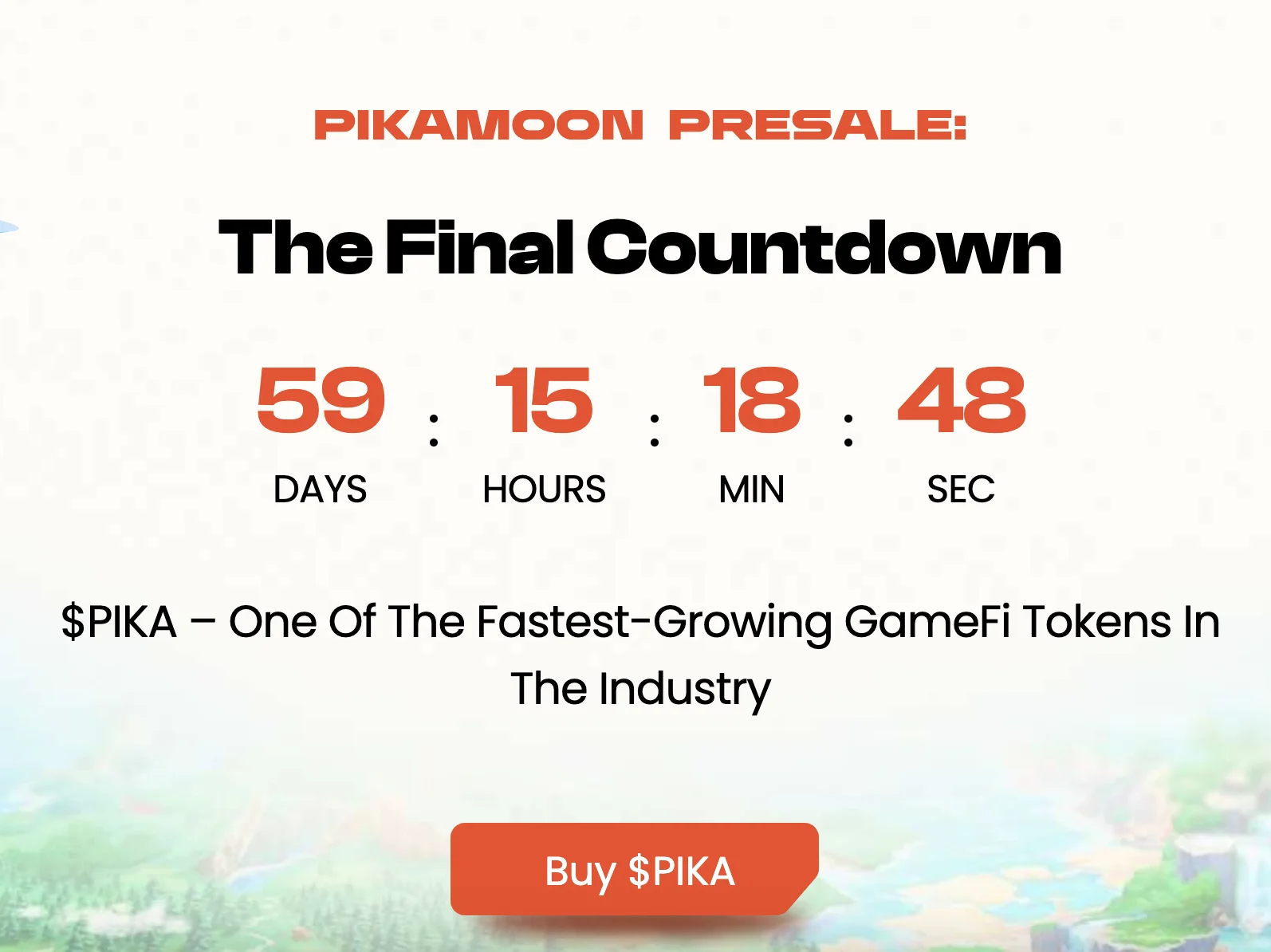 Pikamoon Countdown View