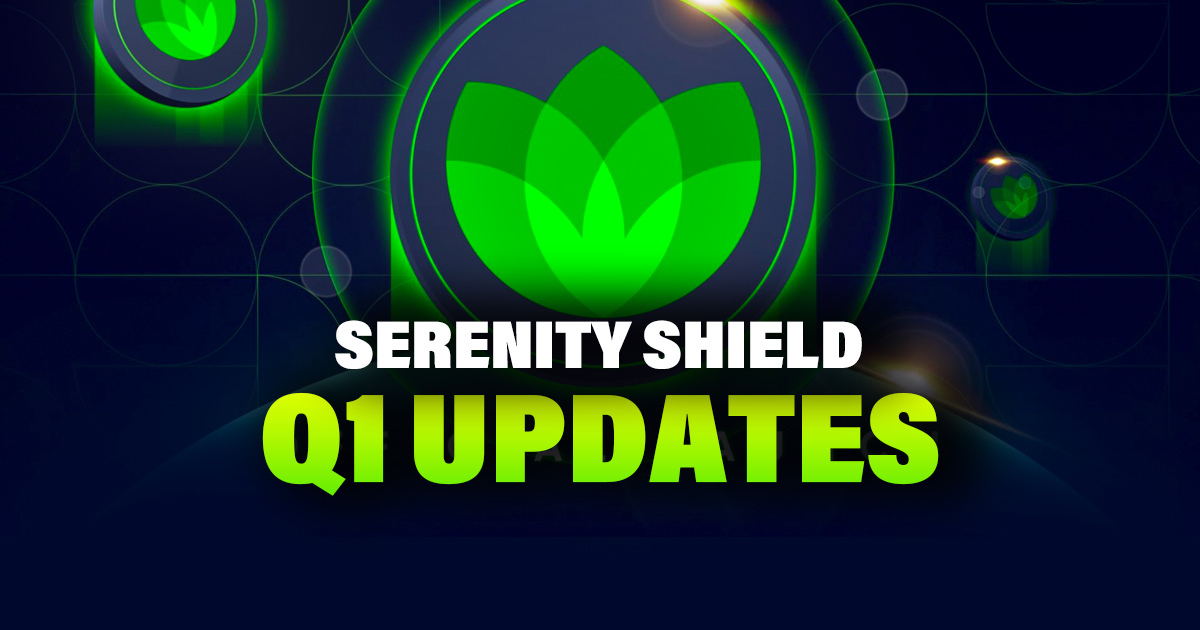 Serenity Shield Q1 Updates – Cryptocurrency News