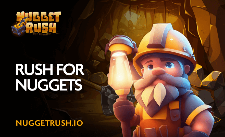 NuggetRush (NUGX) is a unique crypto offering a profitable gaming experience supporting artisanal miners