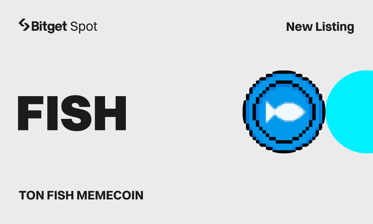 Bitget lists TON Fish (FISH), an innovative memecoin on TON Blockchain