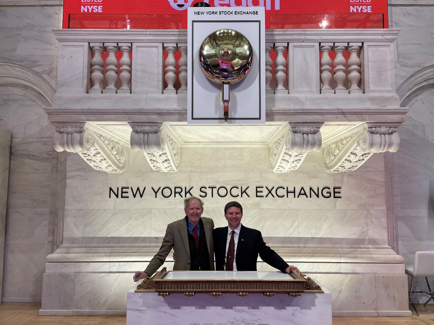 George Gilder Discusses Blockchain, the Graphene Age and More in Interview on NYSE Floor