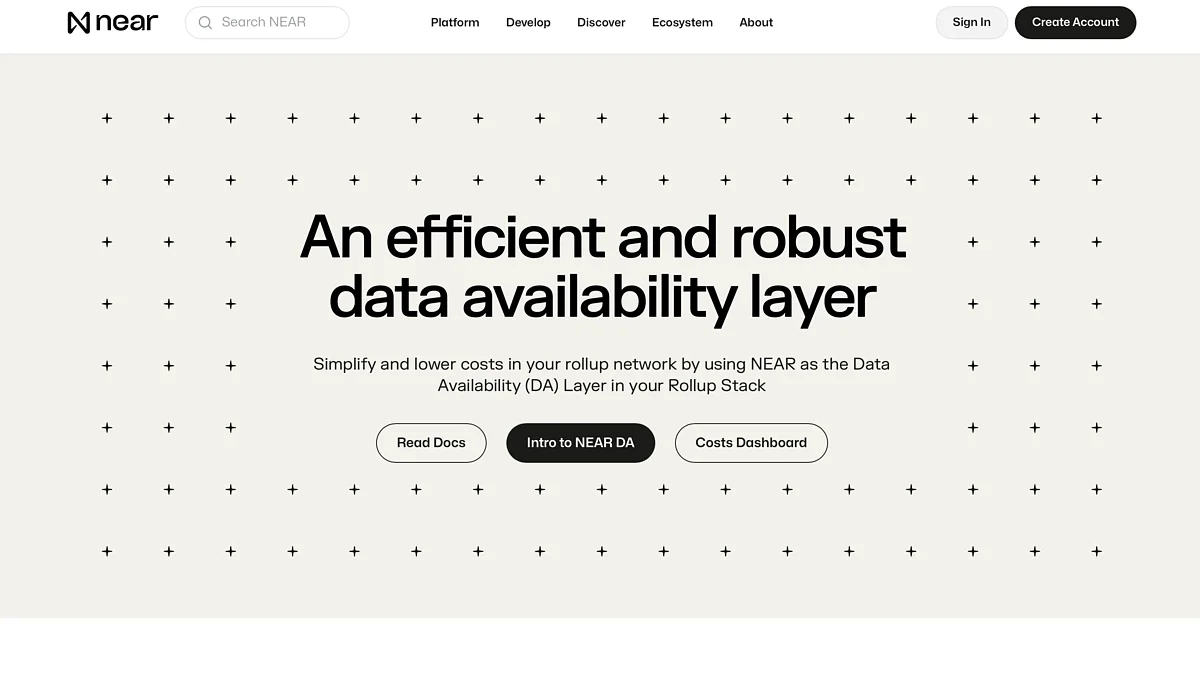 Near Data Availability Sharding