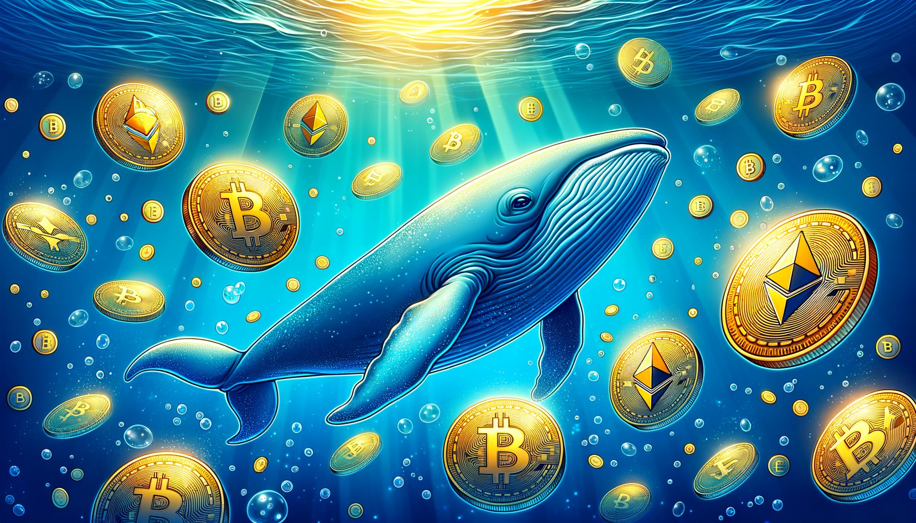 Market Dip Attracted Cryptocurrency Whales for Coin Acquisition