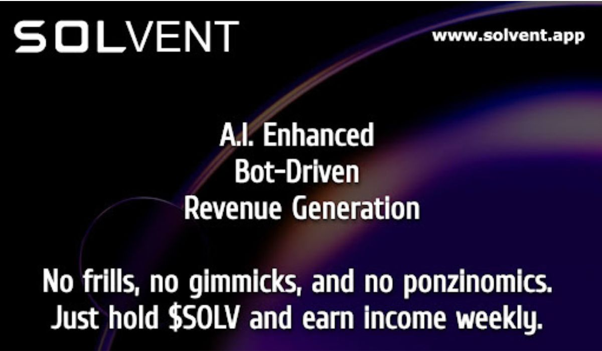 Introducing AI-Enhanced Bot Network by Solvent.app on Solana Blockchain during $SOLV Token Presale