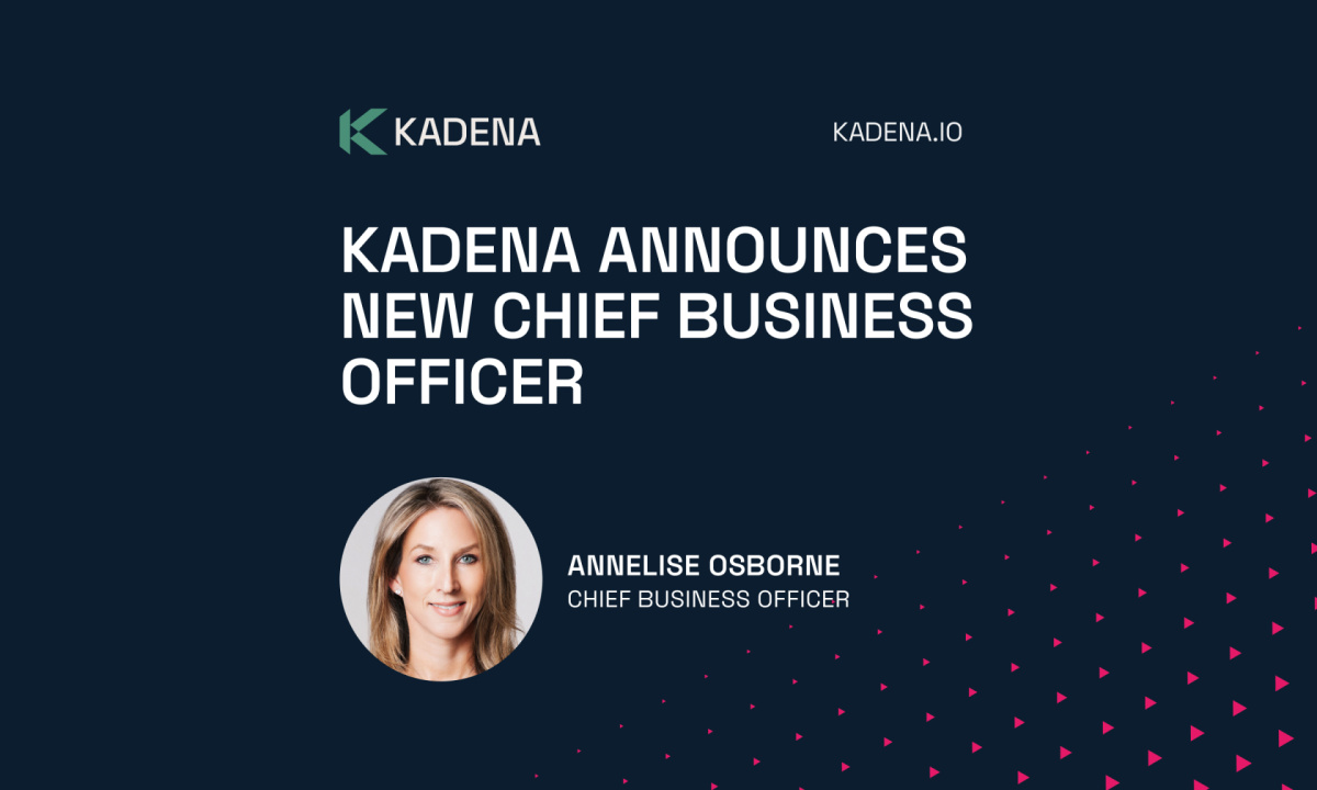 ### Kadena Appoints Annelise Osborne as Chief Business Officer